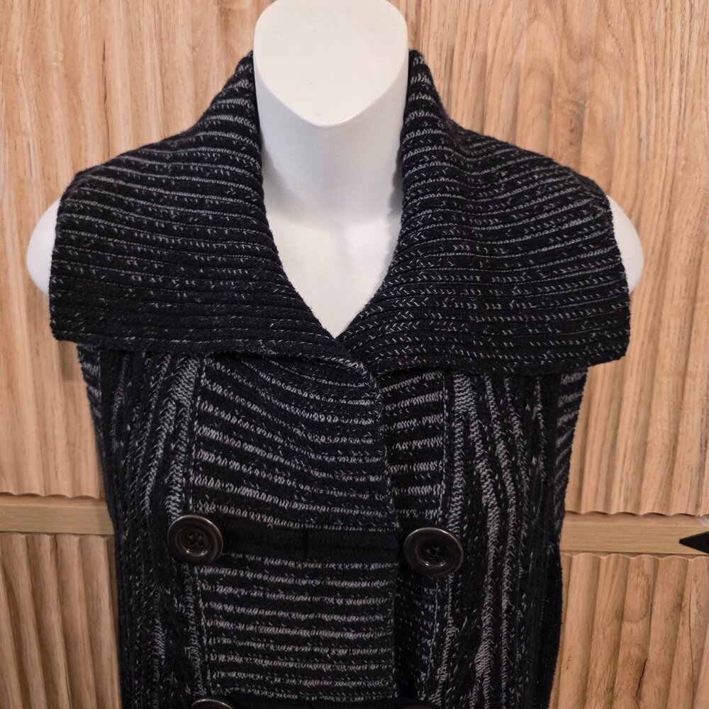 Style & Co. Longline Sleeveless Cardigan Vest - Picture 3 of 8